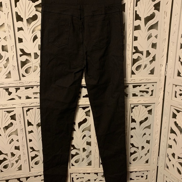 NWT! KIMBERLY C BLACK SUPER SKINNY PANTS LEGGINGS - Picture 4 of 6